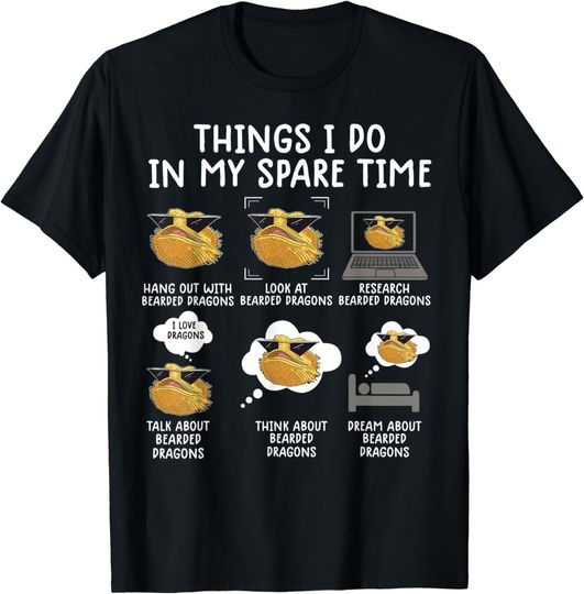 Discover funny bearded dragon shirts lizard shirt bearded dragon tee T-Shirt