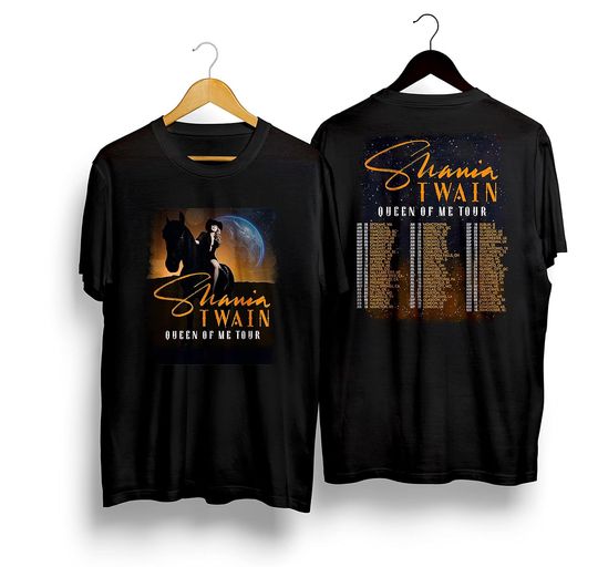 Discover Shania Twain TShirt, Queen Of Me Tour Concert 2023 Shirt