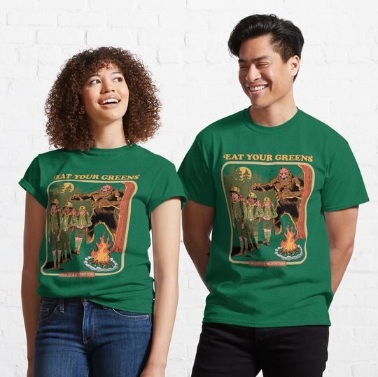 Discover Eat Your Greens Classic T-Shirt