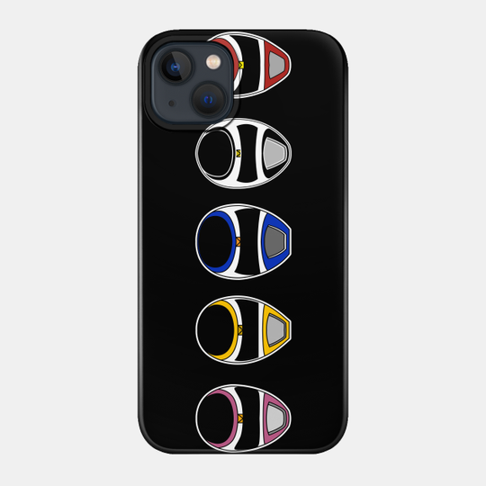 Discover PR In Space - Power Rangers In Space - Phone Case
