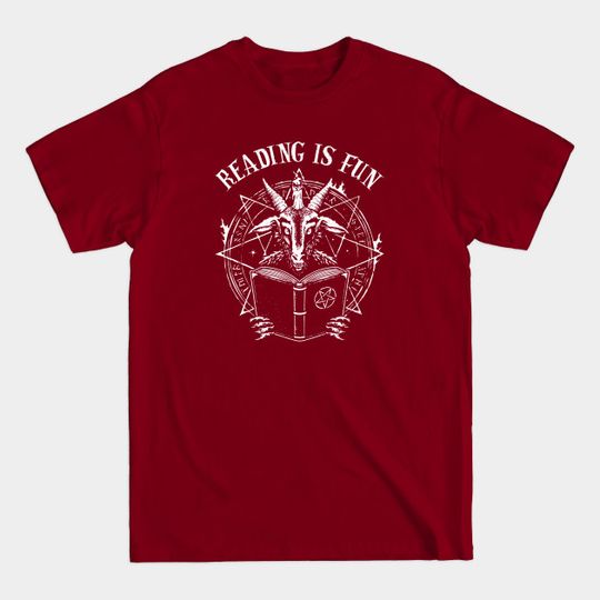 Discover Reading is Fun - Satan - T-Shirt