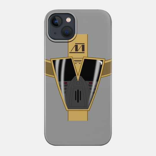 Discover Lightspeed Rescue Titanium Ranger Visor - Power Rangers - Phone Case
