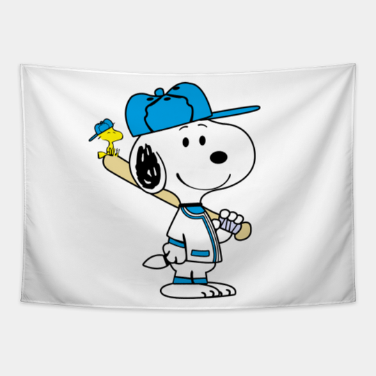 Discover Snoopy Baseball - Snoopy - Tapestry