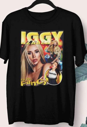 Discover Iggy Azalea Rapper Unisex Shirt Vintage Unisex T-Shirt
