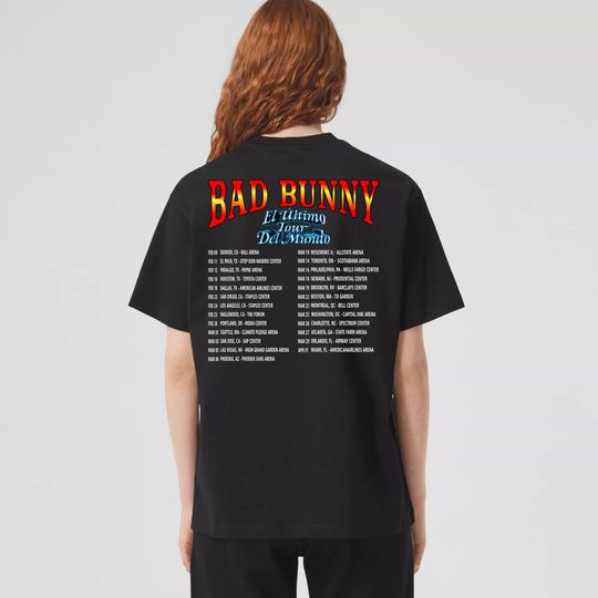 Discover Bad Bunny Concert Tour 2022 Shirt-PNG-Digital Download-Ultimo Tour Del Mundo Concert Dates-Conejo Malo