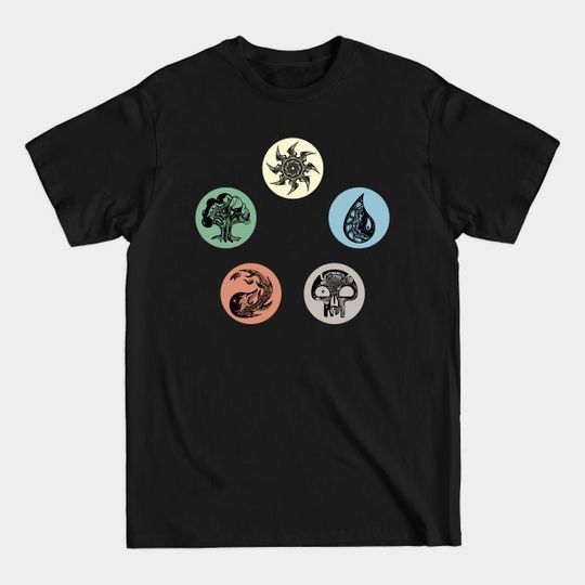 Discover WUBRG - Magic The Gathering - T-Shirt