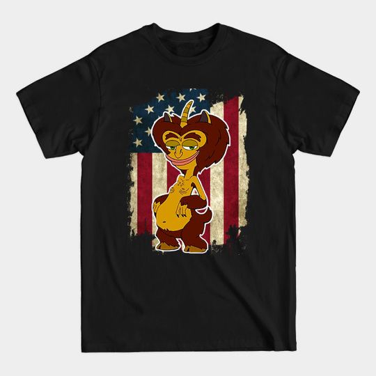 Discover big mouth flag america gift for fans - Big Mouth - T-Shirt