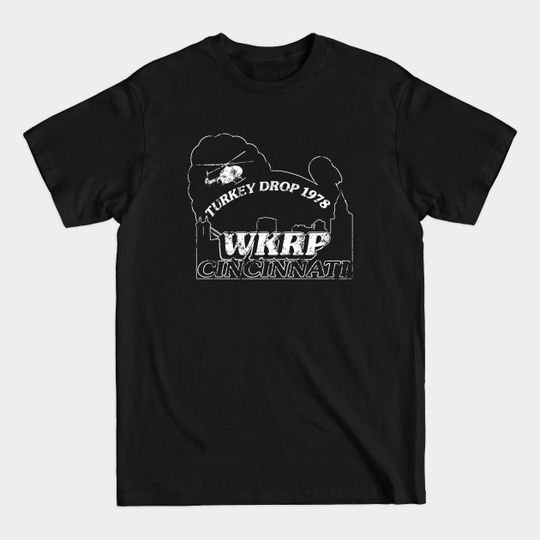 Discover WKRP Turkey Drop Vintage - Wkrp - T-Shirt