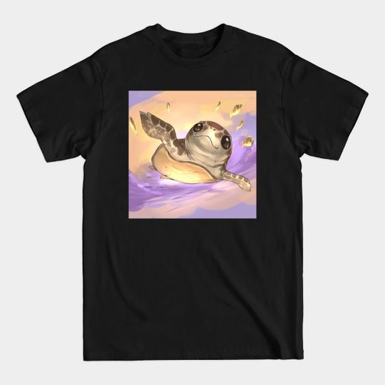 Discover Sea Turtle Swimming - Turtle - T-Shirt