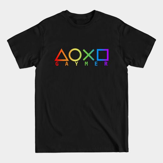 Discover PS4 GAYMER [Large Print] - Gaymer - T-Shirt