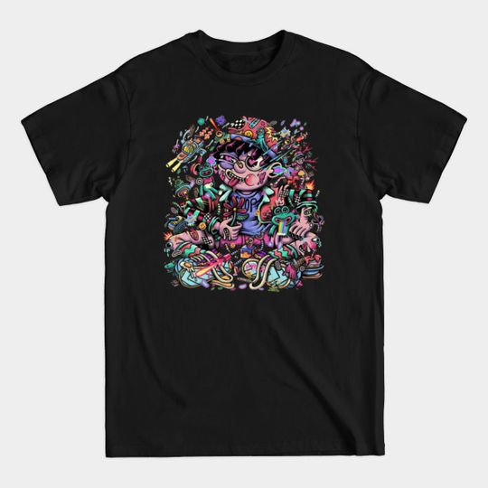 Discover my imagination is high - Illustrator - T-Shirt
