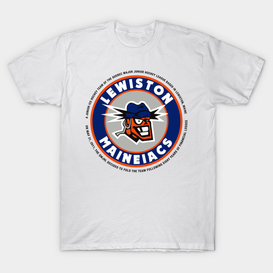 Discover Lewiston Maineiacs In Memoriam - Hockey - T-Shirt