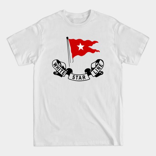Discover Titanic White Star Line - White Star Line - T-Shirt