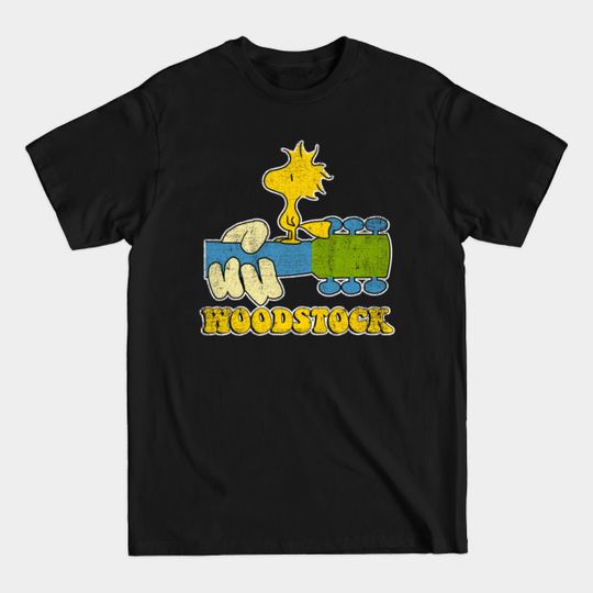 Discover Woodstock, distressed - Woodstock - T-Shirt