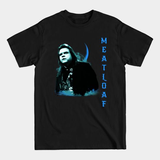 Discover Meatloaf-blue poster style - Meatloaf - T-Shirt