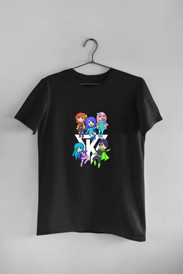 Discover Gacha Life Funneh Krew Gacha Vtg Black Tee Shirt
