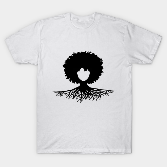 Discover Afro hair tree - Afro Hair - T-Shirt