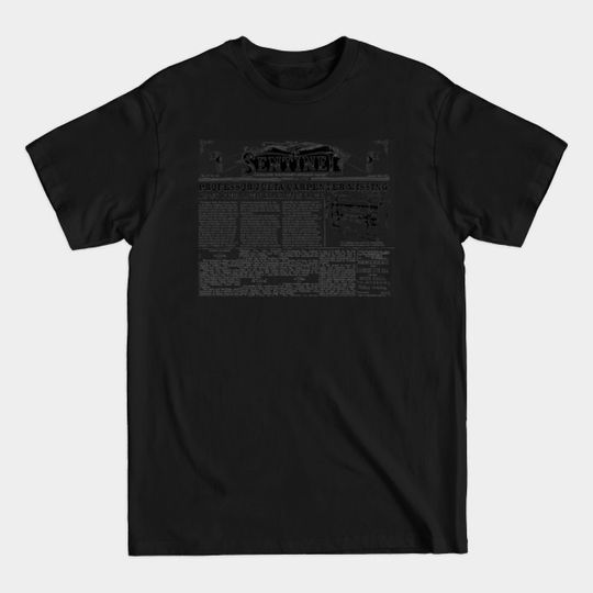 Discover Creepshow, the Crate Newspaper - Creepshow - T-Shirt