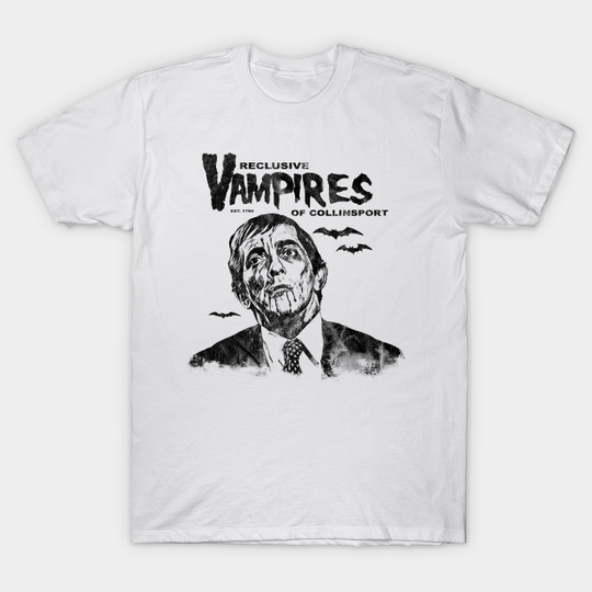 Discover Reclusive Vampires of Collinsport - Dark Shadows - T-Shirt