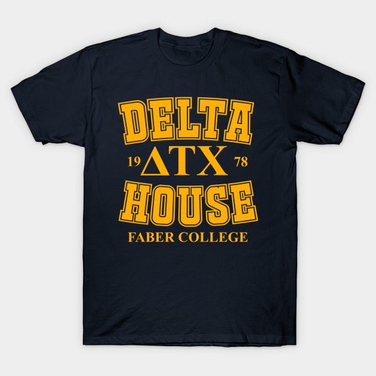 Discover Faber College Delta House - Animal House - T-Shirt