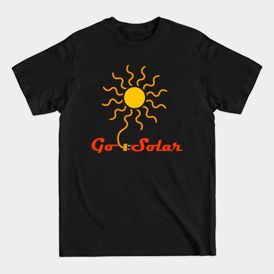 Discover Go Solar - Electricity - T-Shirt