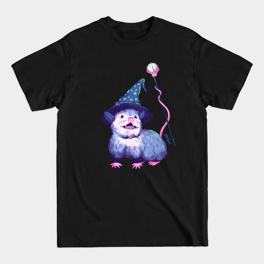 Discover Wizard Opossum - Opossum - T-Shirt