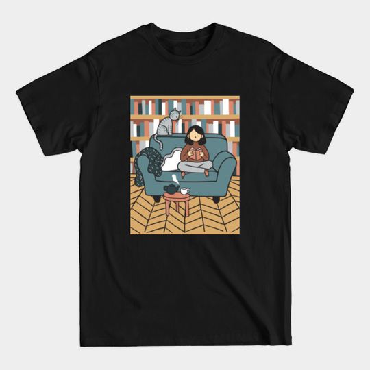 Discover Seasonal reading style - fall - Reading - T-Shirt