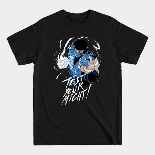 Discover Subzero Test Your Might - Mortal Kombat - T-Shirt