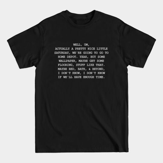 Discover Nice Little Saturday - Old School Movie - T-Shirt