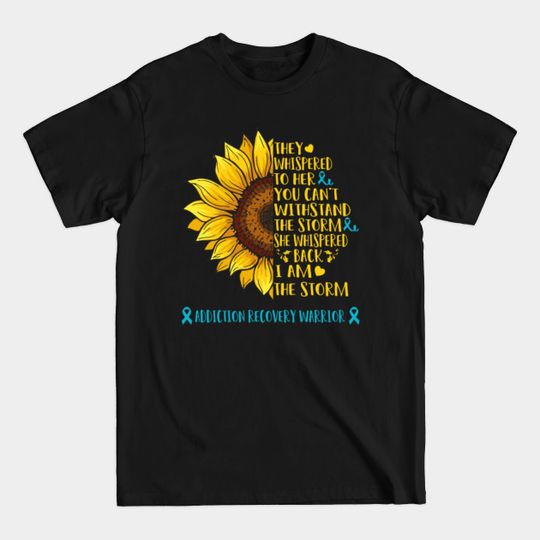 Discover Addiction Recovery Awareness Support Gift Tee