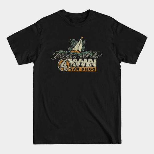 Discover KVWN 4 San Diego - Anchorman - T-Shirt