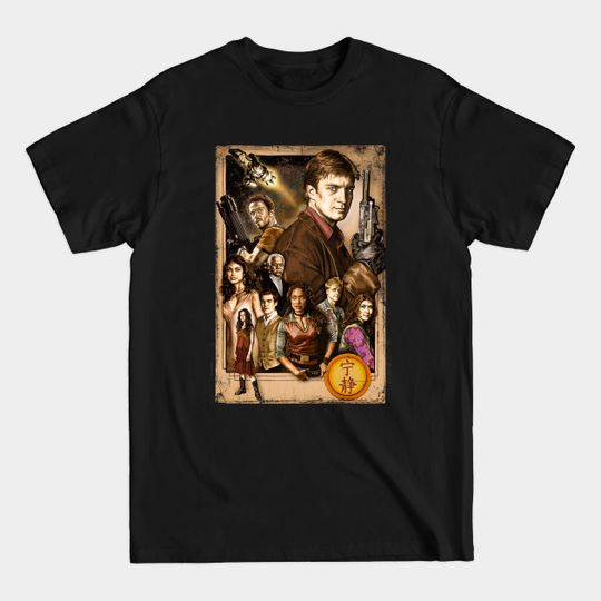 Discover The Crew of the Serenity - Firefly - T-Shirt