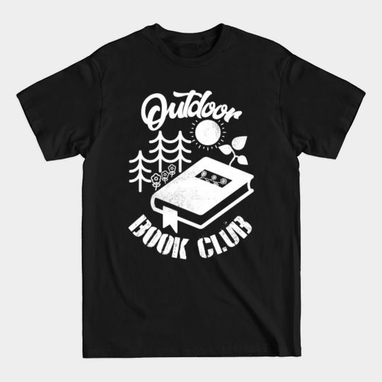 Discover Outdoor Book Club - Reader - T-Shirt