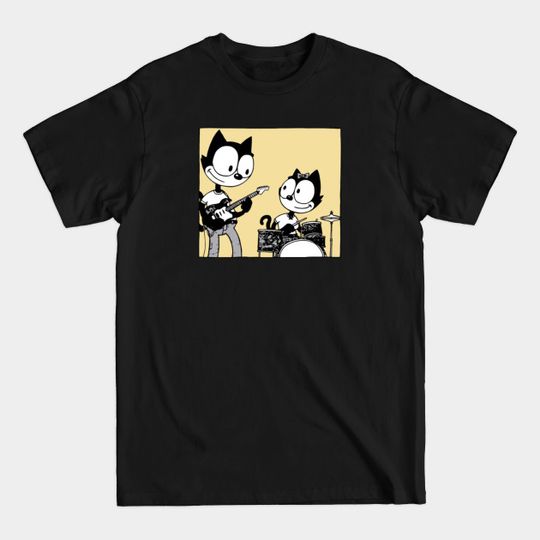 Discover Felix Have Band Rock - Felix The Cat - T-Shirt