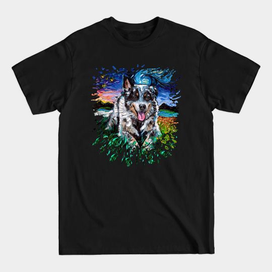 Discover Australian Cattle Dog Night - Australian Cattle Dog - T-Shirt