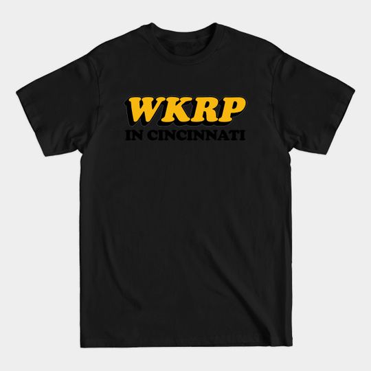 Discover WKRP In Cincinnati Vintage Tribute Logo Design - Wkrp In Cincinnati - T-Shirt