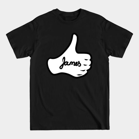 Discover Men name James - James - T-Shirt