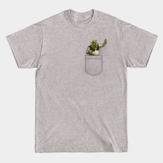 Discover Waving Pocket Shrek - Shrek - T-Shirt