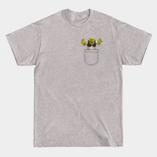 Discover Raised Hands Pocket Shrek - Shrek - T-Shirt