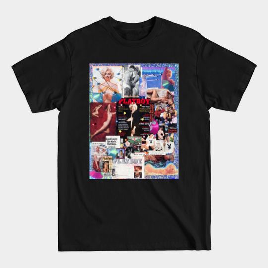 Discover Play Boy Collage Series1 - Pop Surrealism - T-Shirt