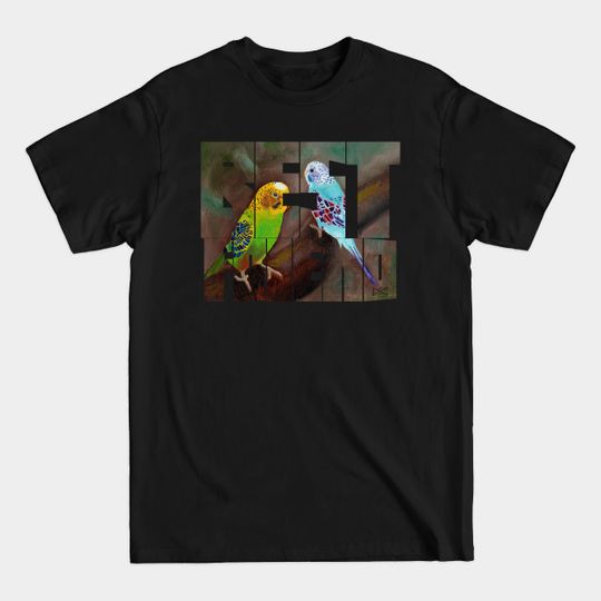 Discover Best Friend Parakeet Silhouette - Best Friend - T-Shirt