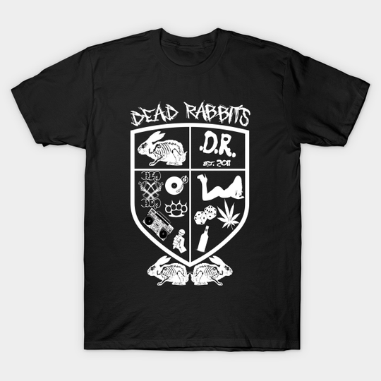 Discover DEAD RABBITS CREST - Dead Rabbits - T-Shirt