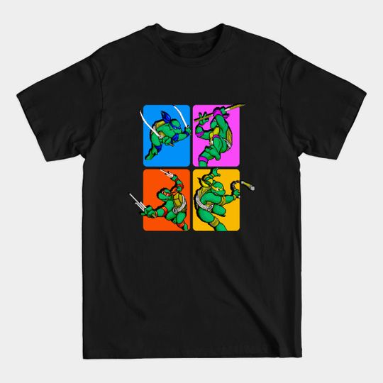 Discover Ninja Turtles Arcade PixelArt - Ninja Turtles - T-Shirt