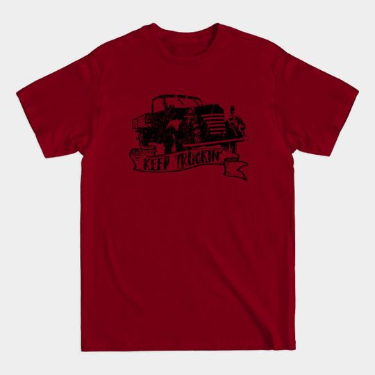Discover Keep Truckin' - Pickup - T-Shirt