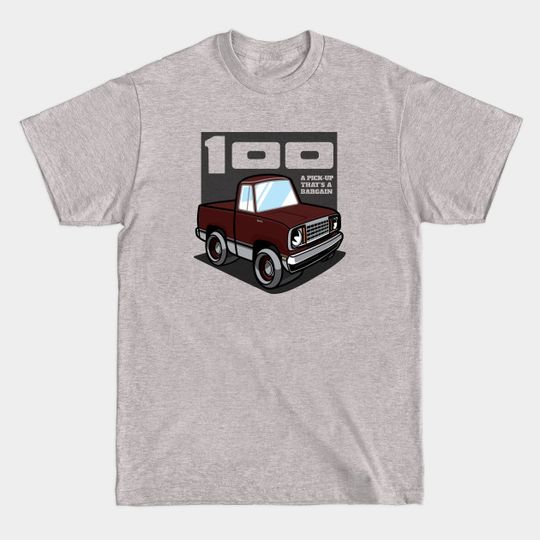 Discover Candy Red Sunfire Poly - D-100 (1978 - White-Based) - Pickup - T-Shirt
