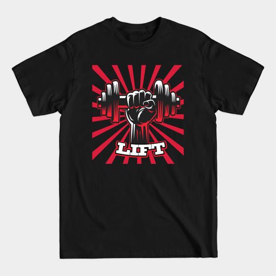 Discover Lift Weights - Exercise And Fitness - T-Shirt