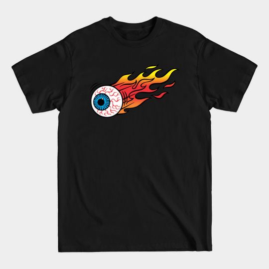 Discover Flaming Eyeball - Eyeball - T-Shirt