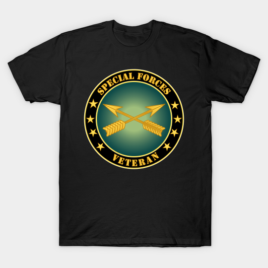 Discover Special Forces Veteran - BR - Special Forces Veteran Br - T-Shirt