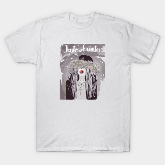 Discover Taste of winter - Winter - T-Shirt
