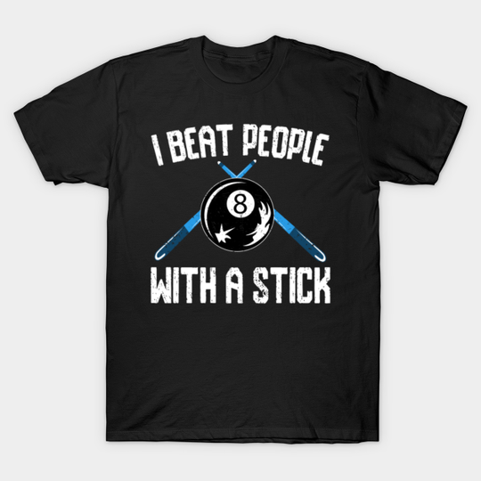 Discover Pool Billard 8-Ball - Pool - T-Shirt